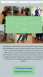 Mobile Screenshot of catsballroom.com